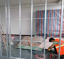 <b>大唐架設龍骨-施工現場</b>