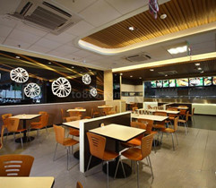 <strong>現代餐飲連鎖店裝修案例</strong>