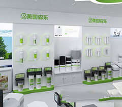 森樂凈水器專賣店裝修案例