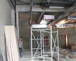 食其樂牛排自助餐廳裝修現場圖