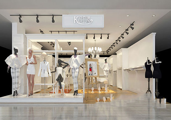 <strong>谷衣琳女服裝店裝修案例</strong>